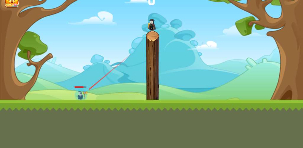 Pull Aim Stake Shoot