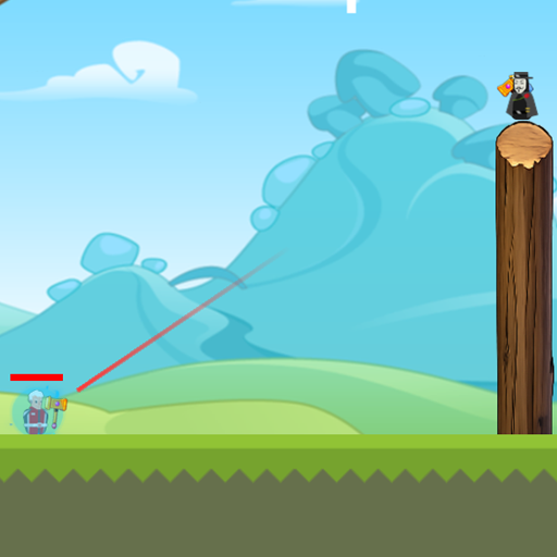 Pull Aim Stake Shoot Logo